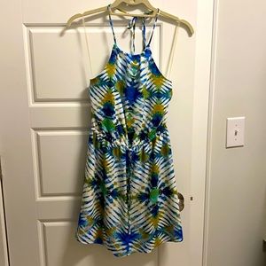 Tie Die Halter Dress